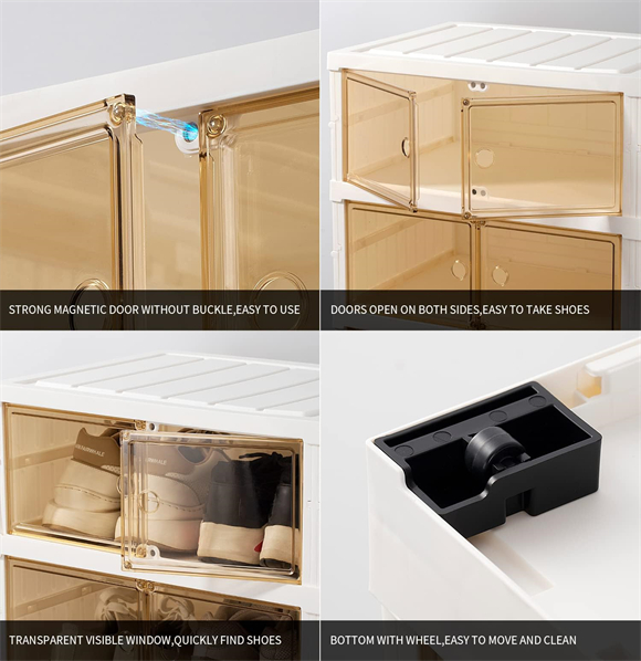 plastic shoe rack